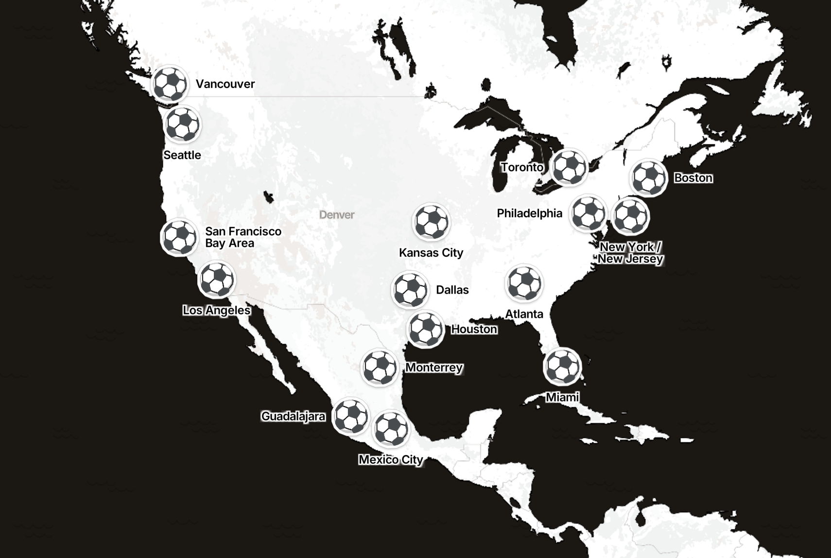 How U.S. World Cup 2026 Host Cities Can Use Maps to Drive Tourism and Economic Impact - A guide for host cities to leverage custom maps for tourism and economic development