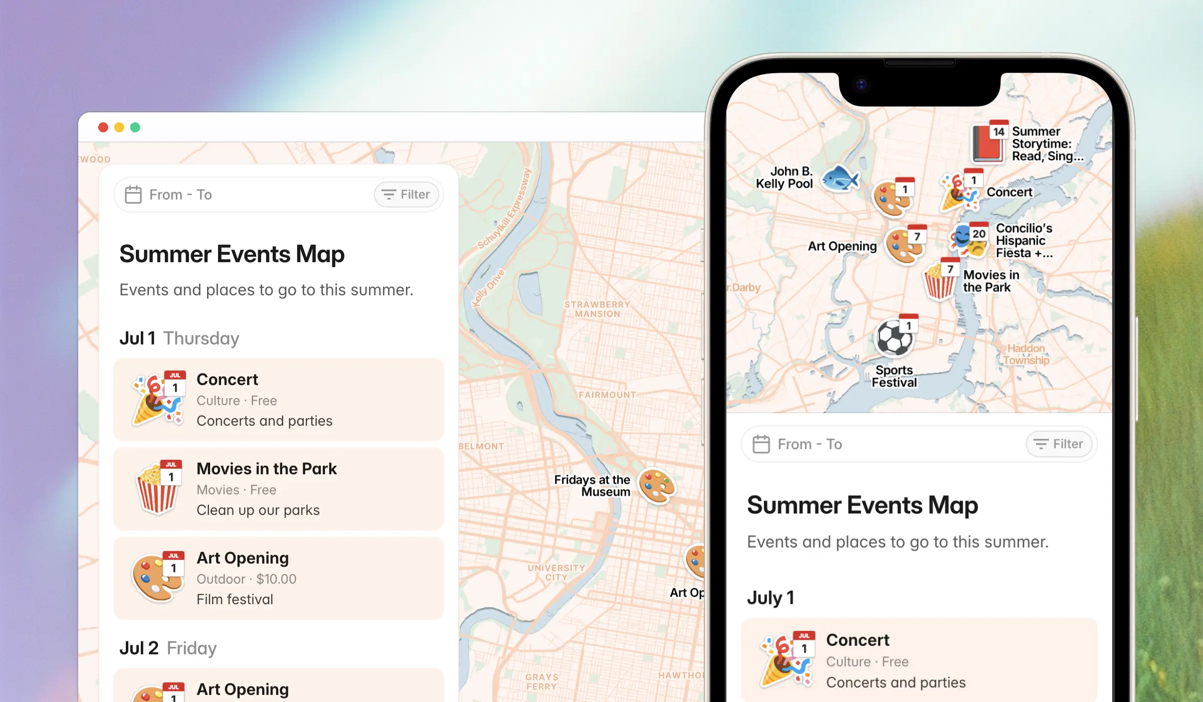 How to create a Summer Events Map for your community - A guide to building an interactive summer events map your community can explore and share